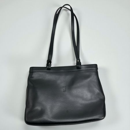 Sac à main YSA Paris vintage en cuir noir