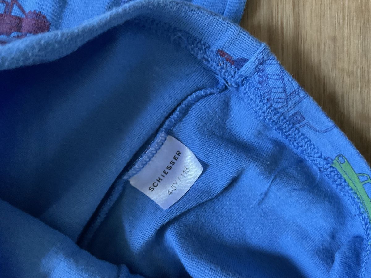 Schiesser Pigiama & Simili: Schiesser Sommerpyjama Grösse 116 – Usato da Basel venduto da spassbremse 2