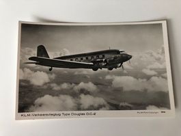 KLM Ansichtskarte DC-2 - sehr sauber