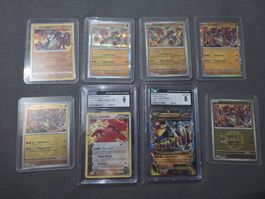 Sammelkarten Pokemon Groudon diverse Konvolut.