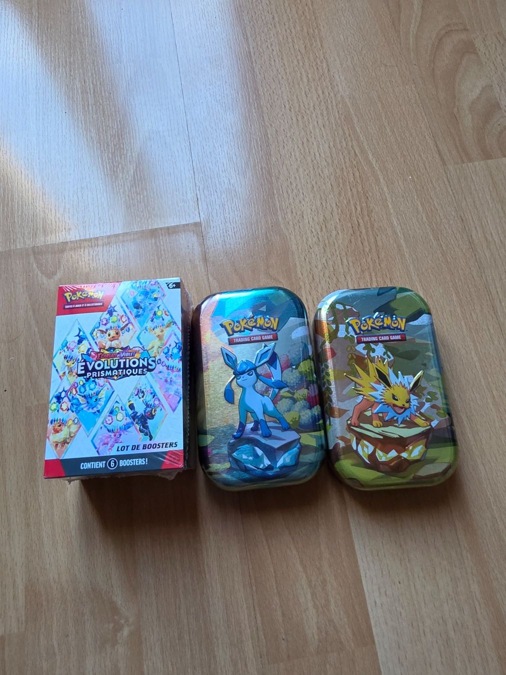 Pokémon Sammelbilder & Trading cards: Lot de 6 Boosters +4 Évolutions Prismatiques fr. – Neu (gemäss Beschreibung) aus Noiraigue von Ronoa