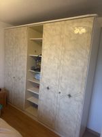 Armadio bianco con ante a specchio 3 porte 300cm