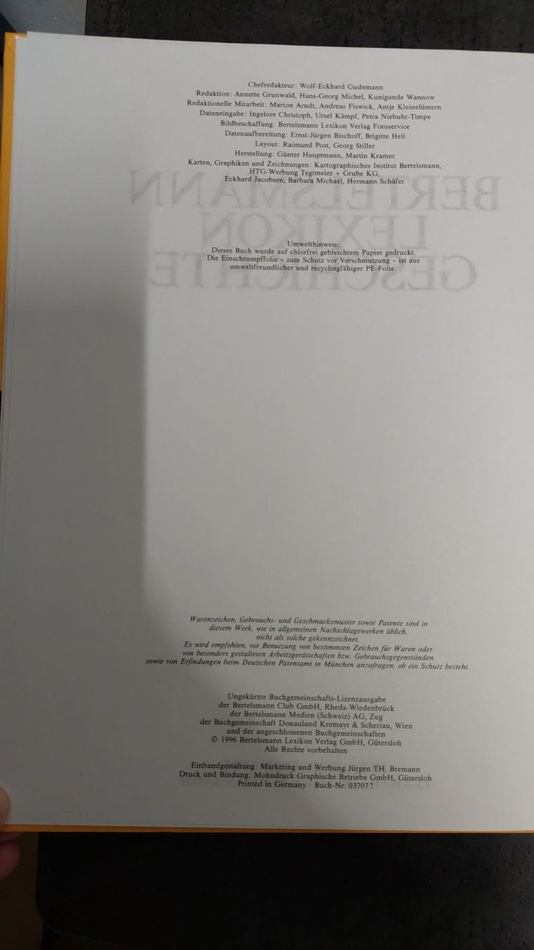 Bücher: Bertelsmann Lexikon Geschichte – Neu (gemäss Beschreibung) aus Uetikon am See von sahra777 2