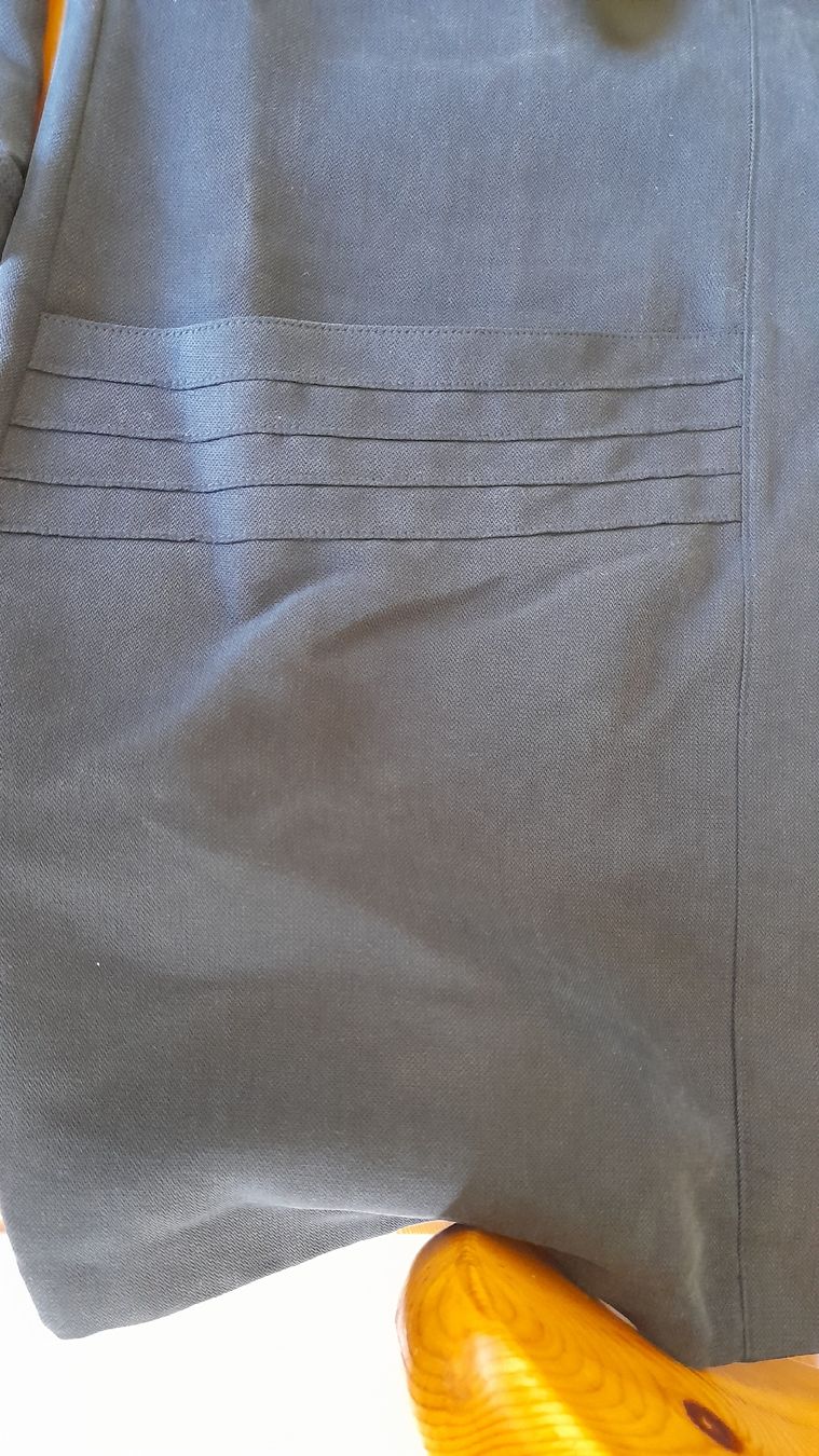 Jacken: Knopflose Jacke Gr. 40, in dunkelblau – Gebraucht aus Nesslau von Churfirsten08 2