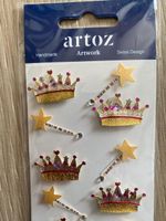 neuer 3-D Sticker von Artoz "Krone"