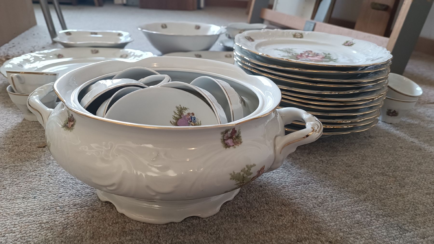 Services de table: Romantisches Tafelset – D'occasion à Baden par zuppel 6