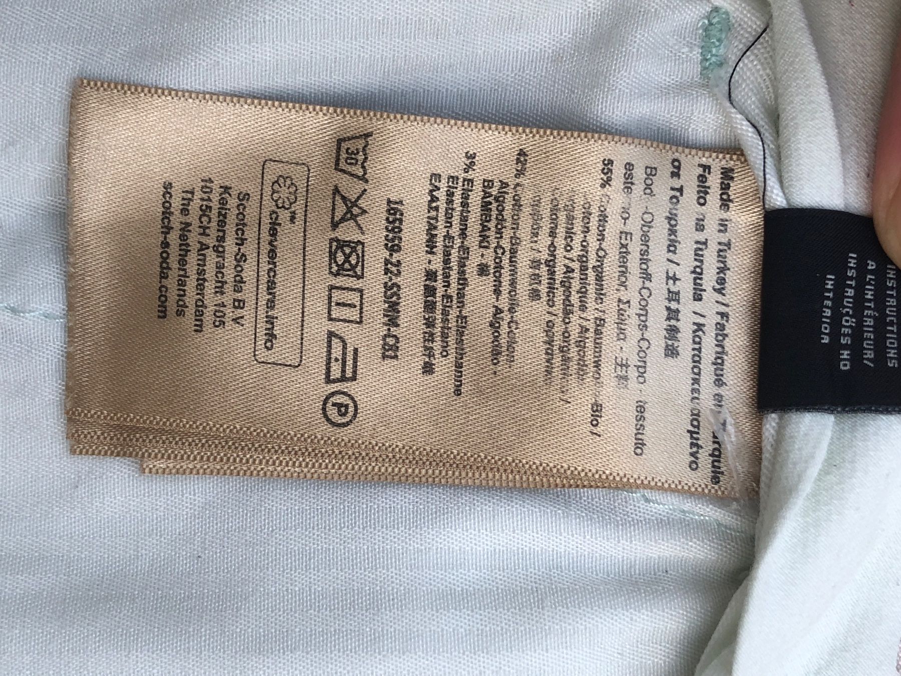 Maison Scotch Hosen: Scotch and Soda Stuart shorts in cloud colour – Gebraucht aus Lausanne von jul_jpm7 6