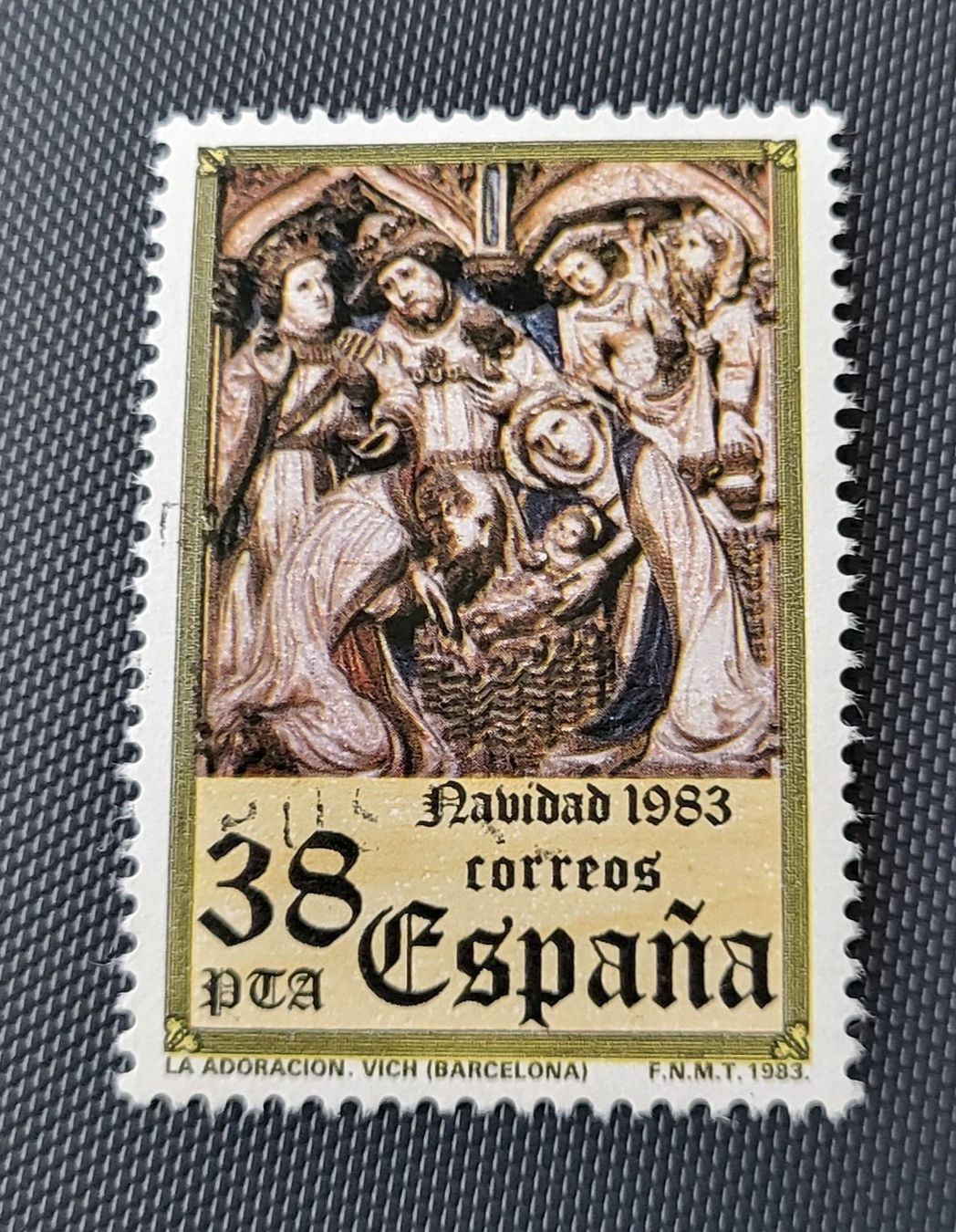 Tutti i francobolli: Spanien 1983 briefmarke – Usato da St Gallen venduto da Stampsalshobby