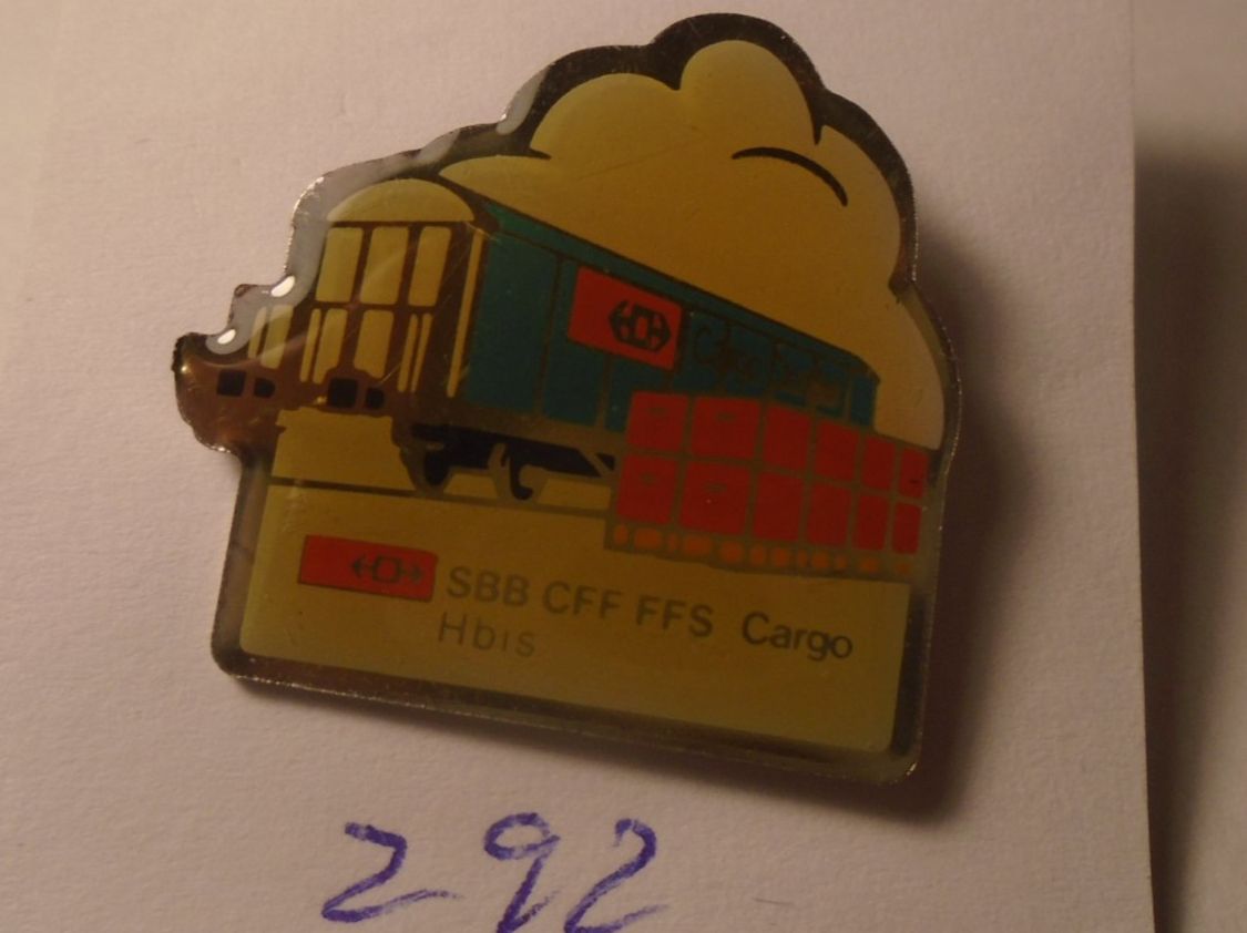 SBB/CFF/FFS Plaketten & Abzeichen: 1 SBB Eisenbahn Pin (292) – Gebraucht aus Winterthur von Beli2000