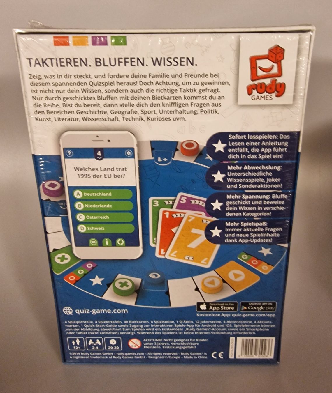Spiele: Quiz-It Das Wissensspiel Neu – Neu und originalverpackt aus Oberuzwil von aseinkaufswelt 1