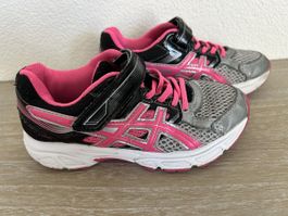 Asics Laufschuhe Kinder Grösse ca. 31 Mädchen pink schwarz