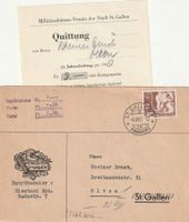NN-Brief St. Gallen Militärschützen