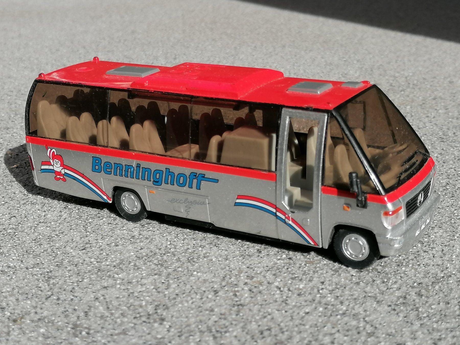 Siku Modellini d'auto: RAR  SIKU # Autocar BENNINGHOF – Usato da LAUSANNE venduto da Ch0937