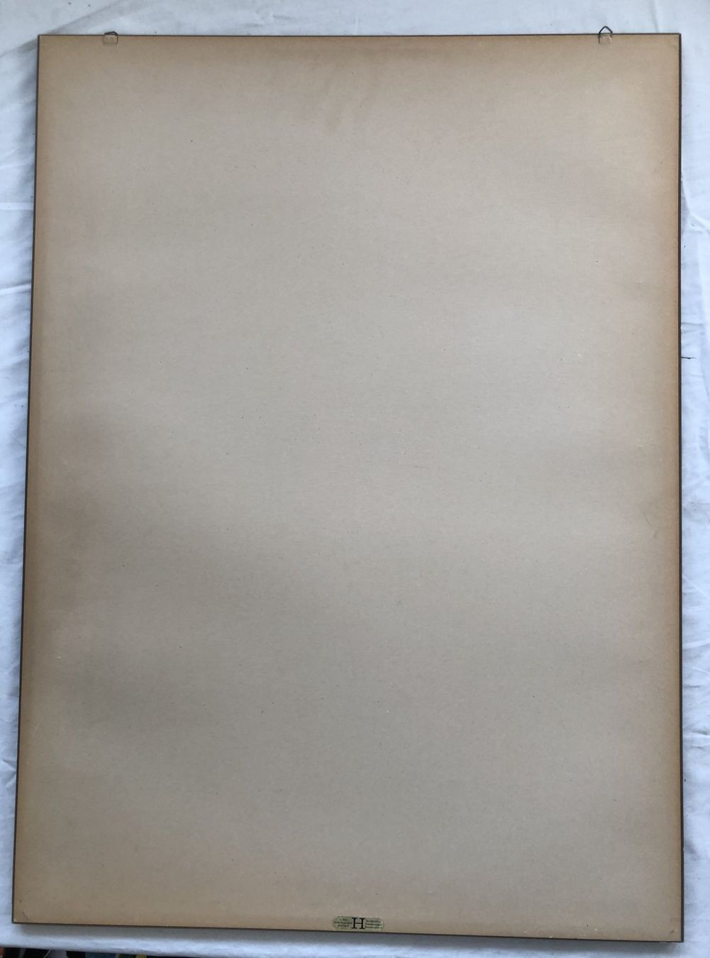 Dipinti: Edda Reichert - Batik Gemälde - "Brauner Kerbel" – Usato da Schaffhausen venduto da durruti 5