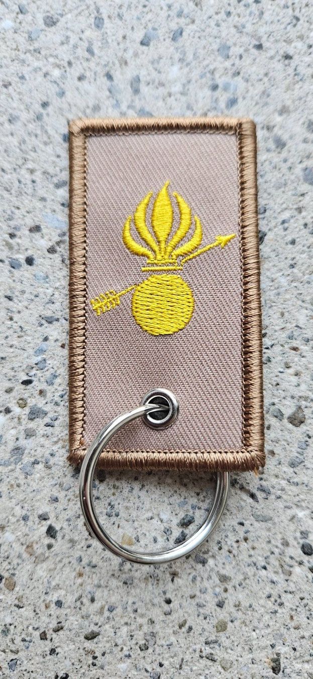 Schweizer Armee Placchette & Badge: *** Schlüsselanhänger Grenadier *** – Nuovo e nell'imballaggio originale da Riedholz venduto da fr_sIruP