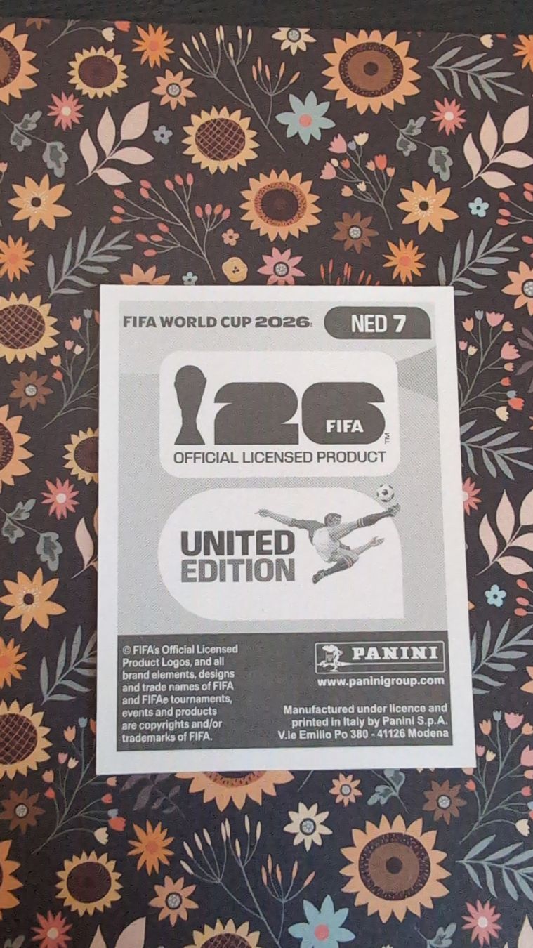 Panini Sammelbilder & Trading cards: NED 7 - PANINI - FIFA WM 2026 – Neu (gemäss Beschreibung) aus Bauma von tobiaskl 1