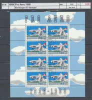 1988 "Pro Aero 1988", Kleinbogen, ET - Stempel
