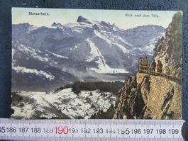 STANSERHORN ANDER-GRUPPE BLICK GEGEN TITLIS