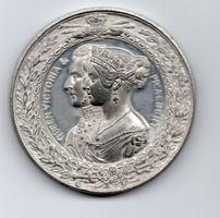 (1140) Medaille, London 1851, Ø 51mm, Queen Victoria