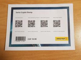 Swiss Crypto Sonderumschlag Ungeöffnet