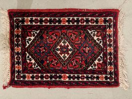 Persischer Teppich, rot, vintage,