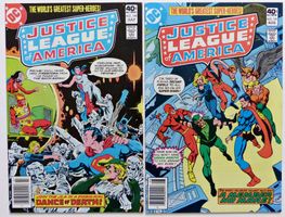 JUSTICE LEAGUE 180-181 BATMAN ZATANNA BLACK CANARY 1980