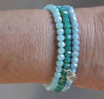Armband/Elastikarmband, «LIZAS», 3 Stück