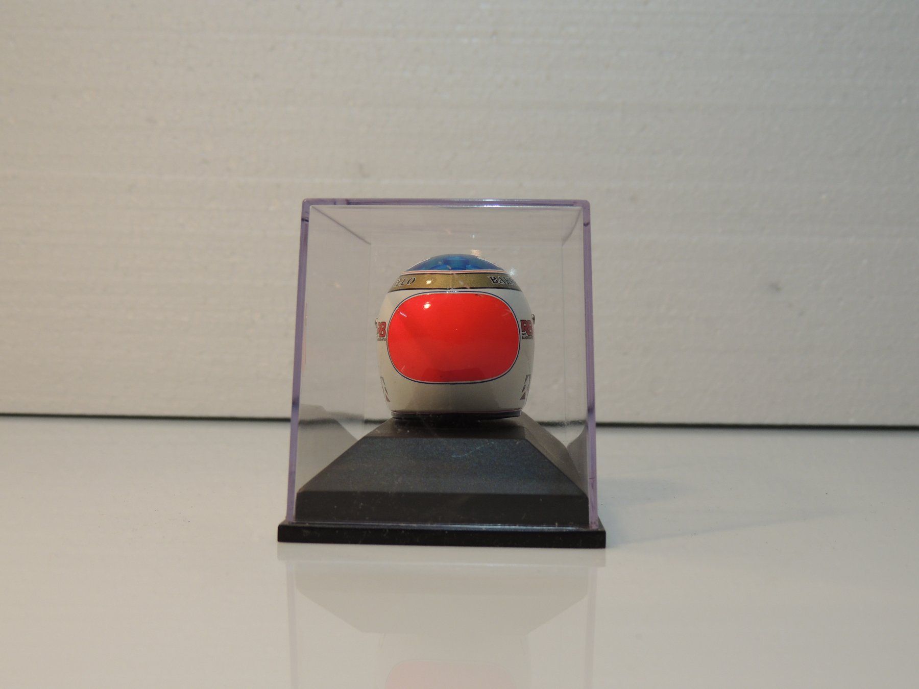 Minichamps Modellini d'auto: Minichamps Helm 1:8 R.Barrichello 1996 – Nuovo e nell'imballaggio originale da Corminboeuf venduto da corbay 2