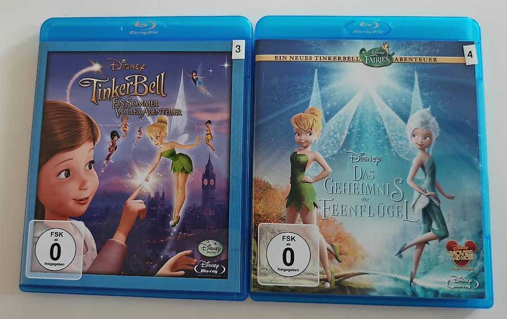 Tutti i DVDs: TinkerBell 1 - 6 (BlueRay) – Usato da Volketswil venduto da Blausterne 1