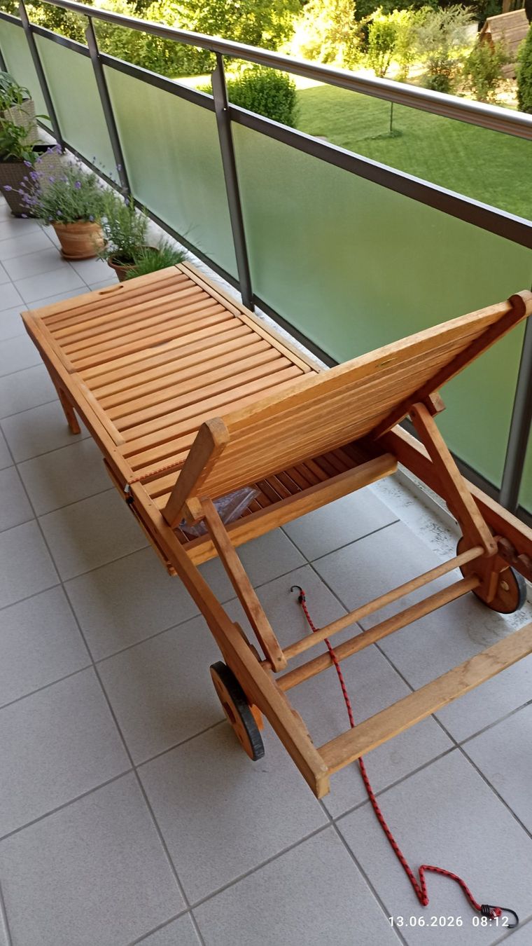 Sedie a sdraio: Relaxed Liege  200cm lang und 65cm breit – Usato da Rothenburg venduto da Clipper2 1