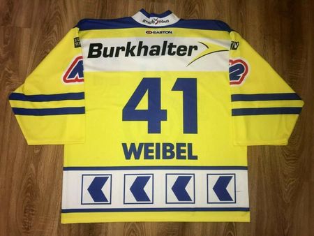 HC DAVOS # 41 WEIBEL TRIKOT 2002/03 HCD XL