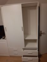 Kleiderschrank weiss mit Schiebetüren  gratis