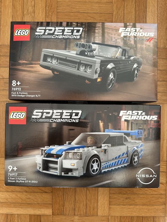Lego Speed Champions Fast & Furious 76912 & 76917