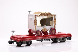 Bachmann Circus Wagen mit Bären-Wagen-Ladung, Spur G