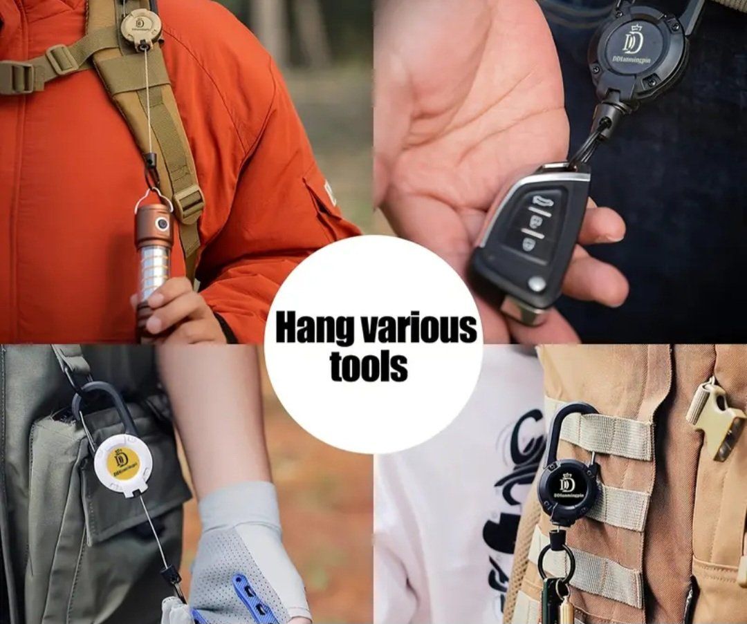 Attrezzatura da arrampicata: Karabiner mit Federclip, schwarz – Nuovo e nell'imballaggio originale da Baden venduto da rocket85 4