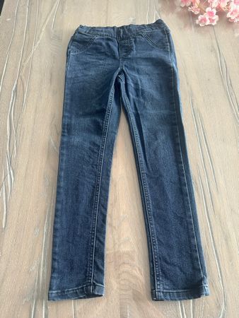 Jeggings Pepperts dunkelblau Grösse 134 guter Zustand