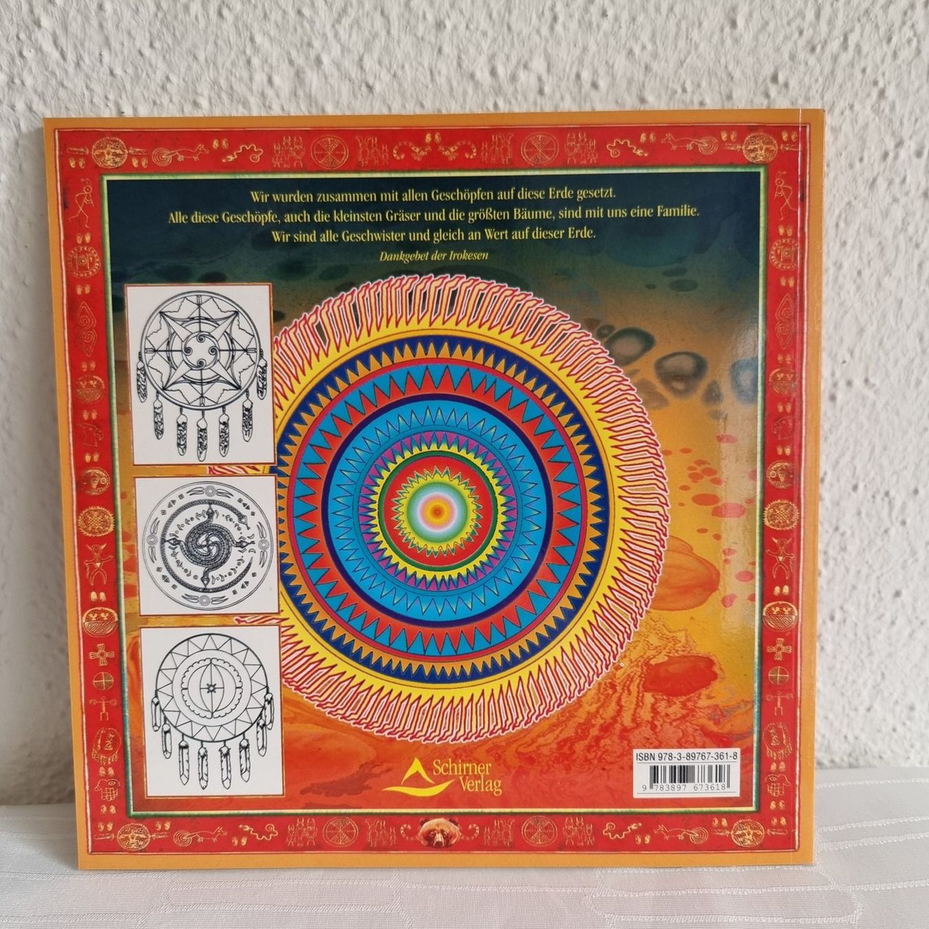 Bücher: Klaus Holitzka: Indianische Mandalas - Malbuch 21 x 21 cm – Gebraucht aus Rupperswil von moni_2024 1