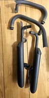 Triumph Bobber Black Auspuff Original