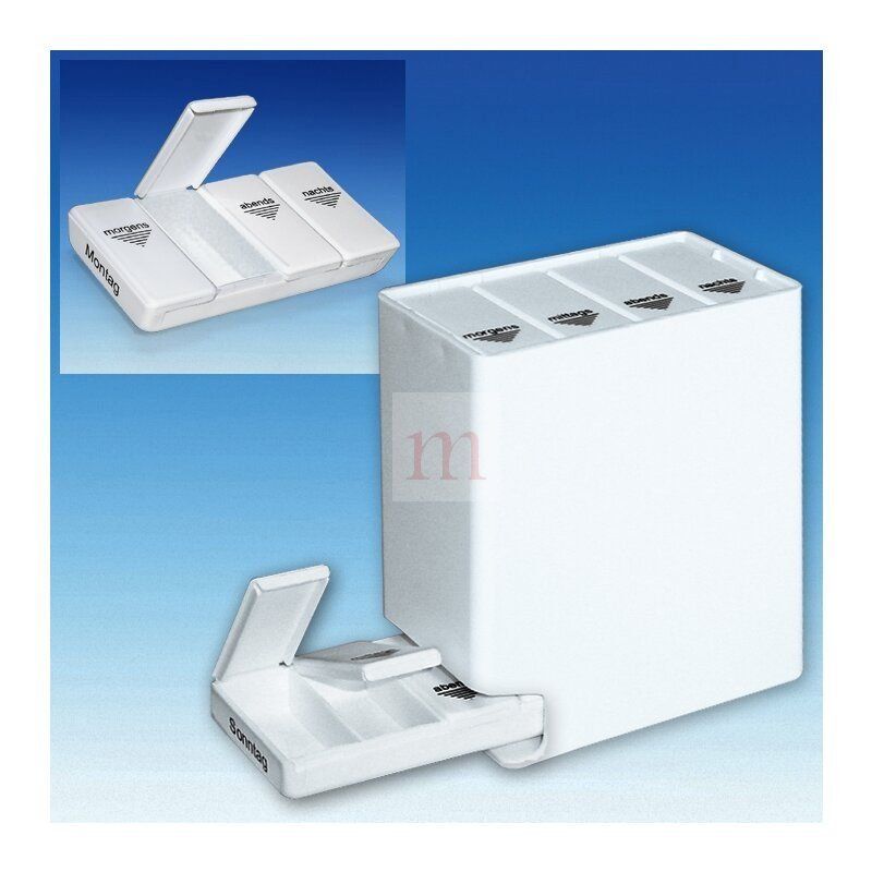 Contenitori & Simili: Medikamentendispenser Pillenbox 7 Tage - Fabrikneu – Nuovo e nell'imballaggio originale da Oberwil BL venduto da NTS-TopShop 1