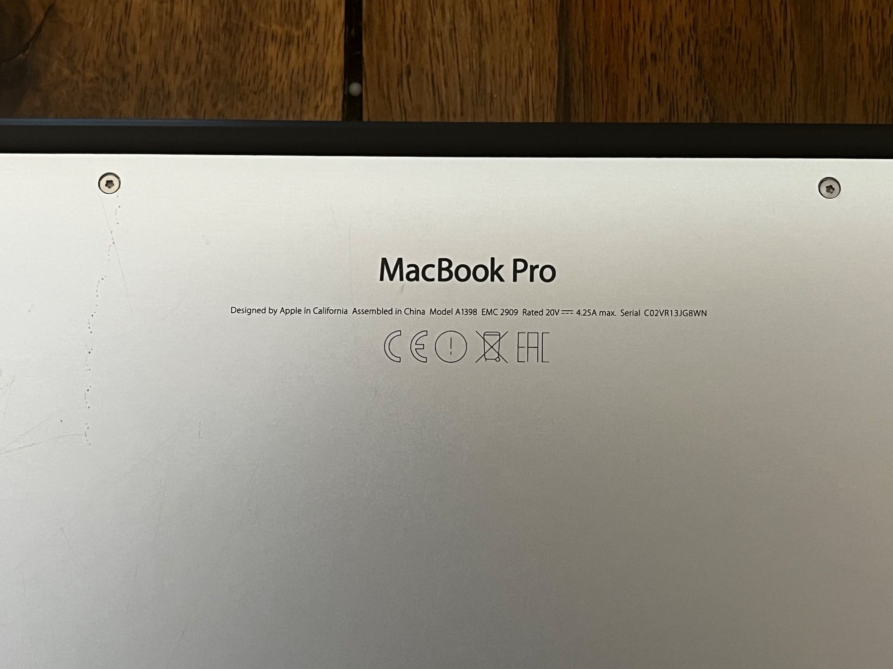 Apple Notebooks: Apple MacBook Pro 15" – Gebraucht aus Sils im Domleschg von Daniel_Hasler_67 4