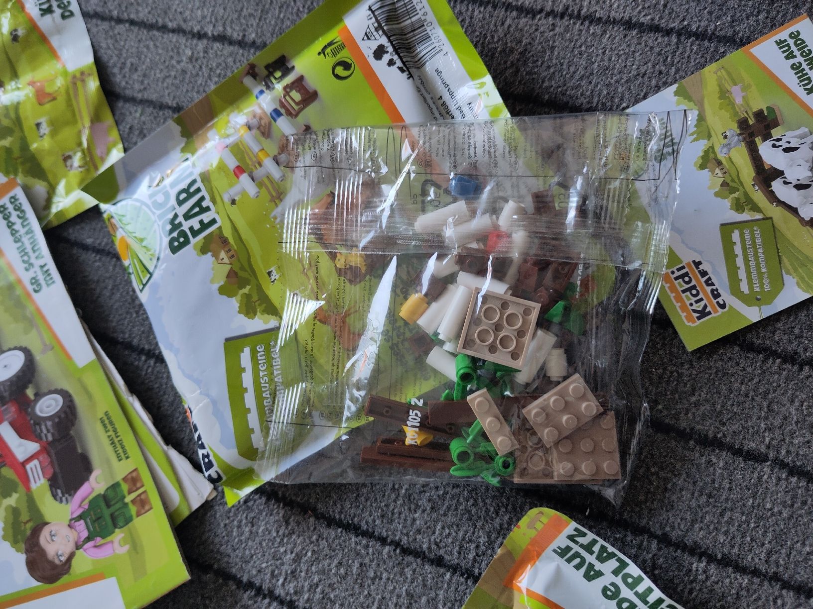 Kit di costruzioni: Q- Bricks, Klemmbausteine, grosses Set – Usato da Dettighofen Lengw. venduto da mai_75wt 4