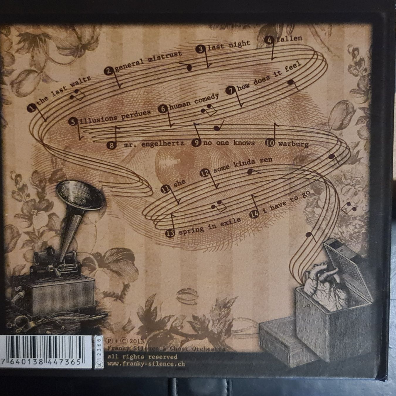 CDs: Frankly Silence & ghost orchestra – Gebraucht aus Dintikon von Vexi 1