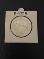 20 francs 1999 Ag.