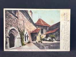 Château de Chillon - Cour et escalier d'Honneur