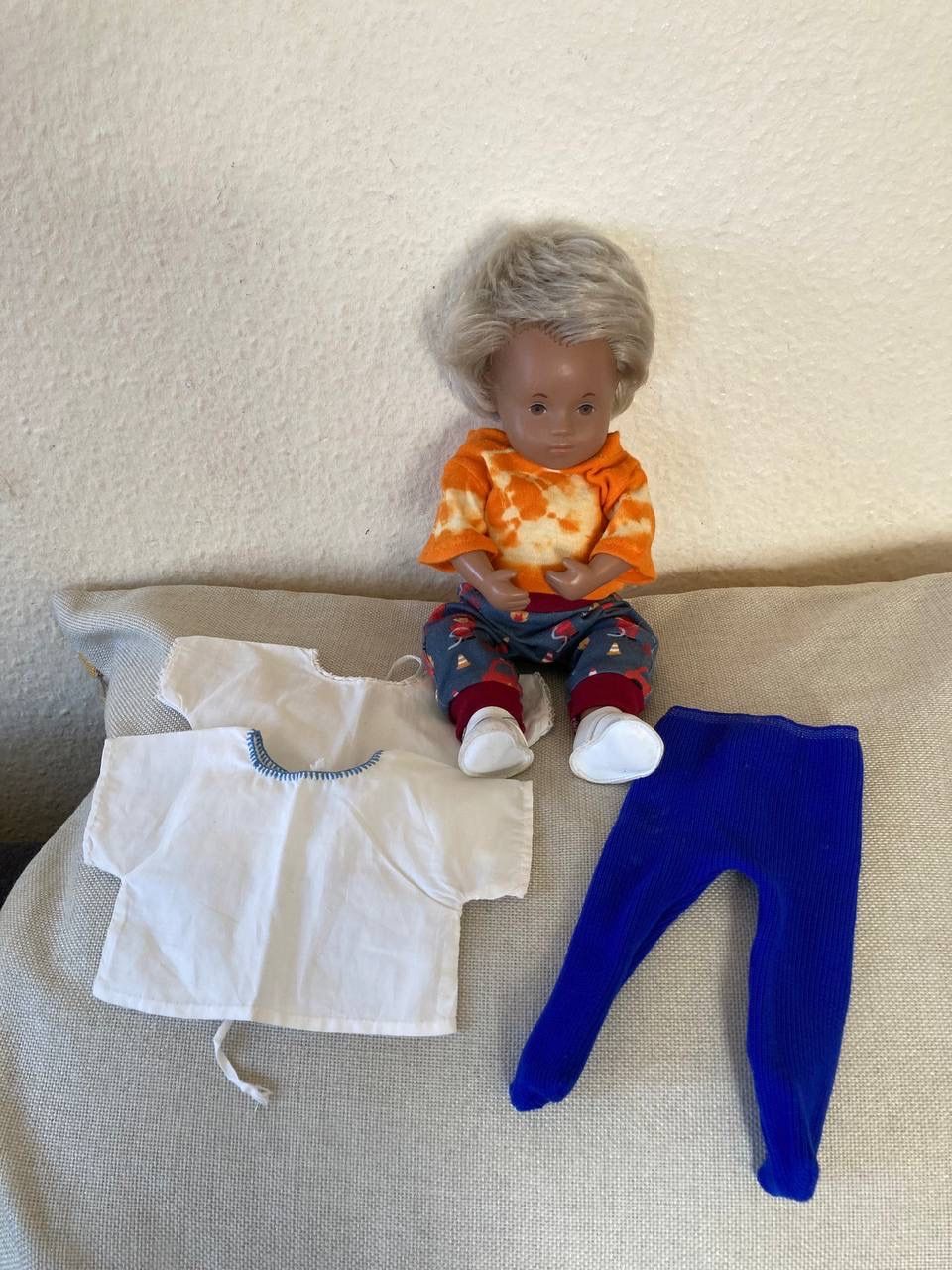 Puppen: Sascha Sasha Puppe Morgenthaler Baby – Gebraucht aus Frick von Freiwillig39
