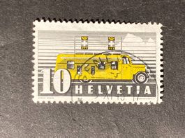 Schweiz 1946 Automobilpost 10 (1) Vollstempel GENÈVE 9.11.46