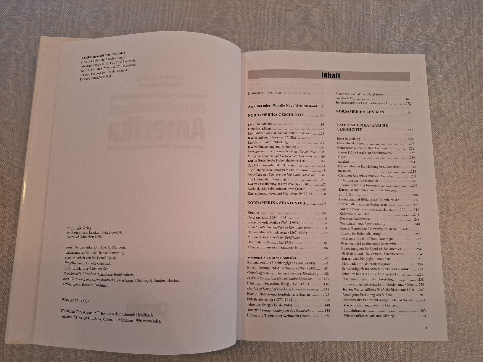 Libri: Chronik Handbuch Amerika - Geschichte der USA – Nuovo (secondo la descrizione) da Bäretswil venduto da Galada 2