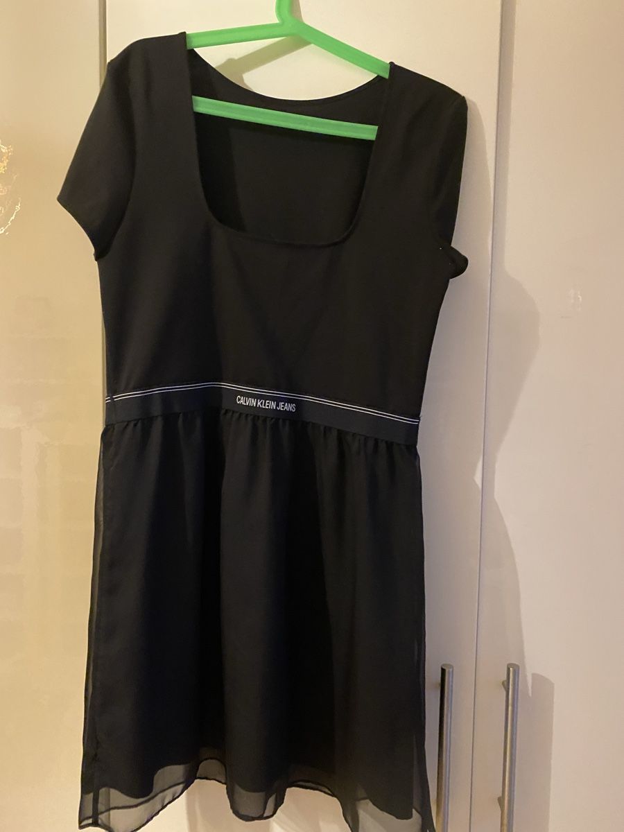 Calvin Klein Robes: Calvin Klein Kleid Schwarz Grösse 40  – Neuf (Voir description) à Merlischachen par aly_9ncj 1