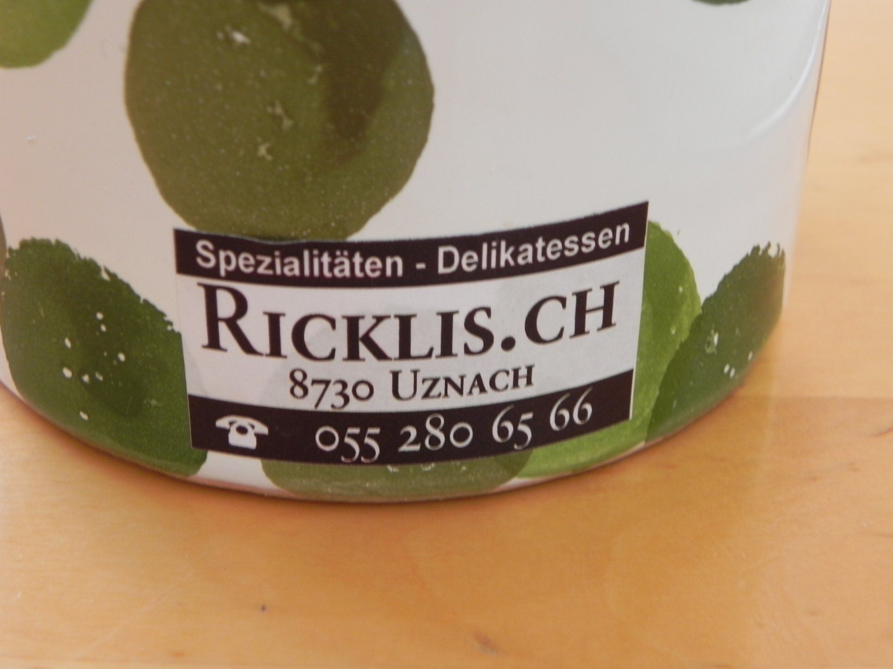 Altro in Stoviglie & Bicchieri: Ölflasche Öl Spender Flasche hand bemalt – Usato da Stallikon venduto da pcerny16 5