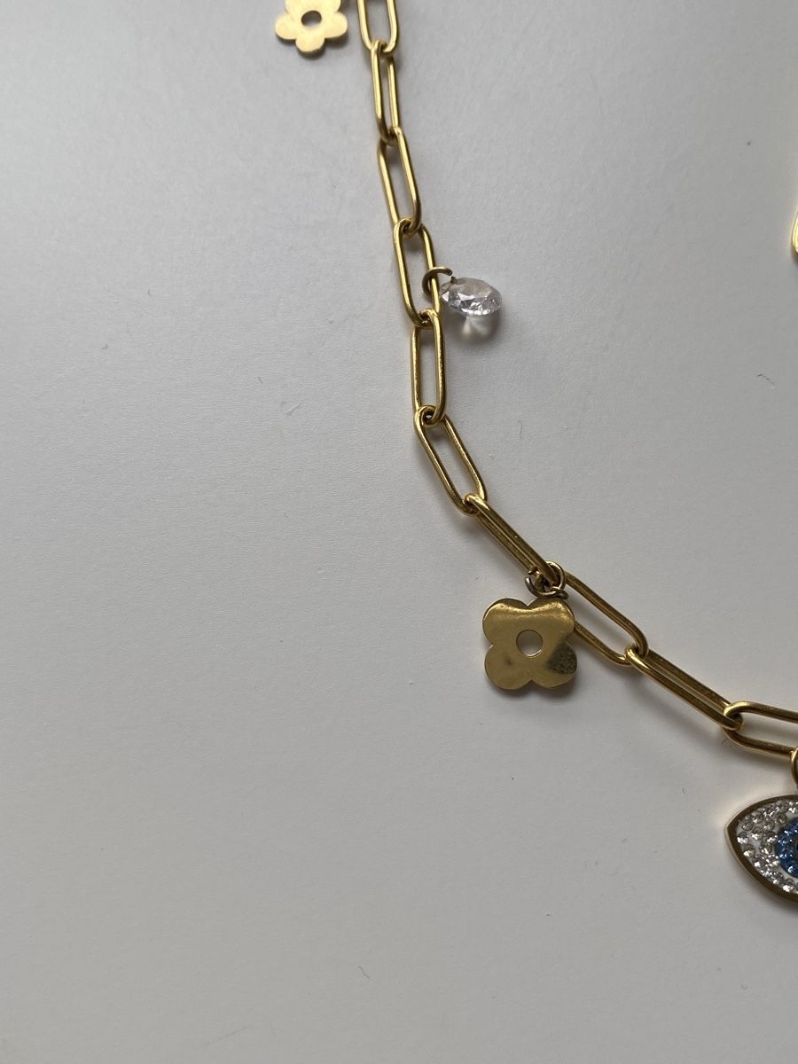 Ketten: 18KGP Charms Halskette – Neu (gemäss Beschreibung) aus Givisiez von dor_xb9k 4
